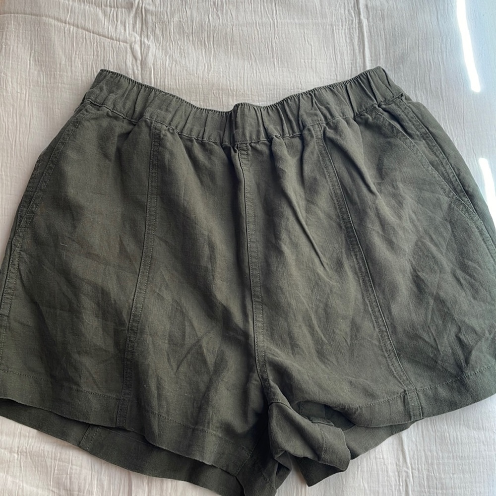 Madewell Green Shorts